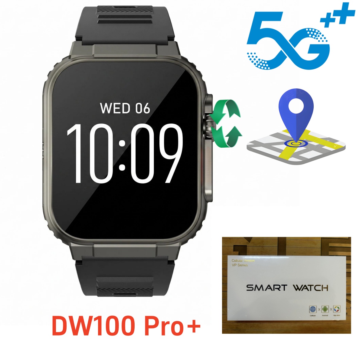 DW100 Pro plus Touch ID Akıllı - Electronics Quiz incelemesi ve fiyatı
