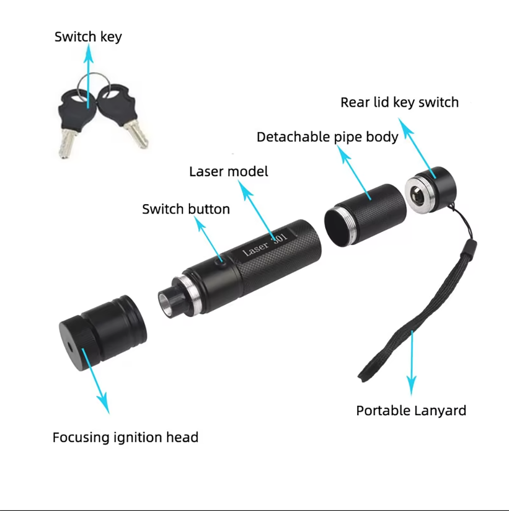 Yeşil Lazer işaretleyici LED E - Laser Pointer Presenter incelemesi ve fiyatı