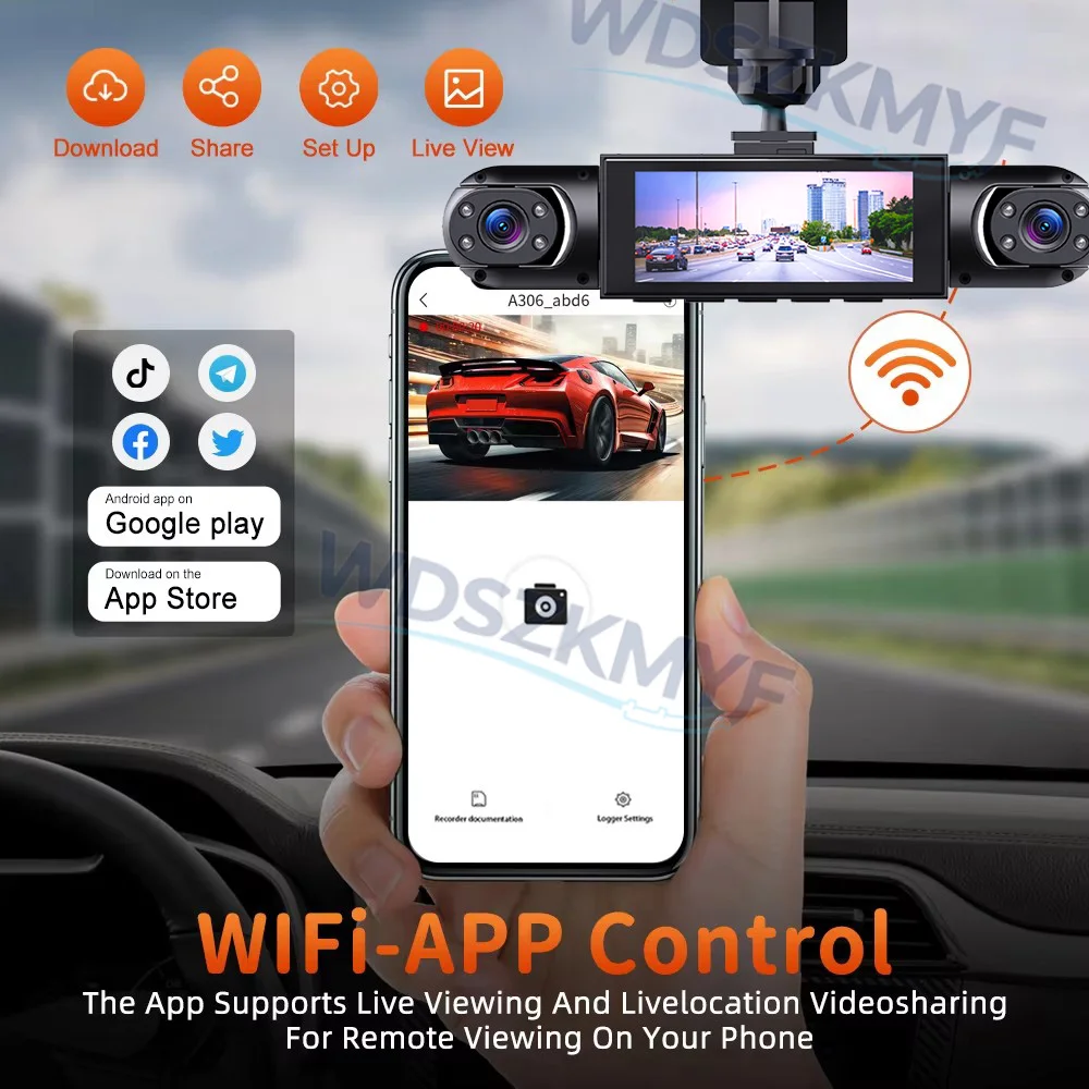 YENİ 360 °   Araç Kamerası 108 - Panoramic Dash Cam 360 incelemesi ve fiyatı