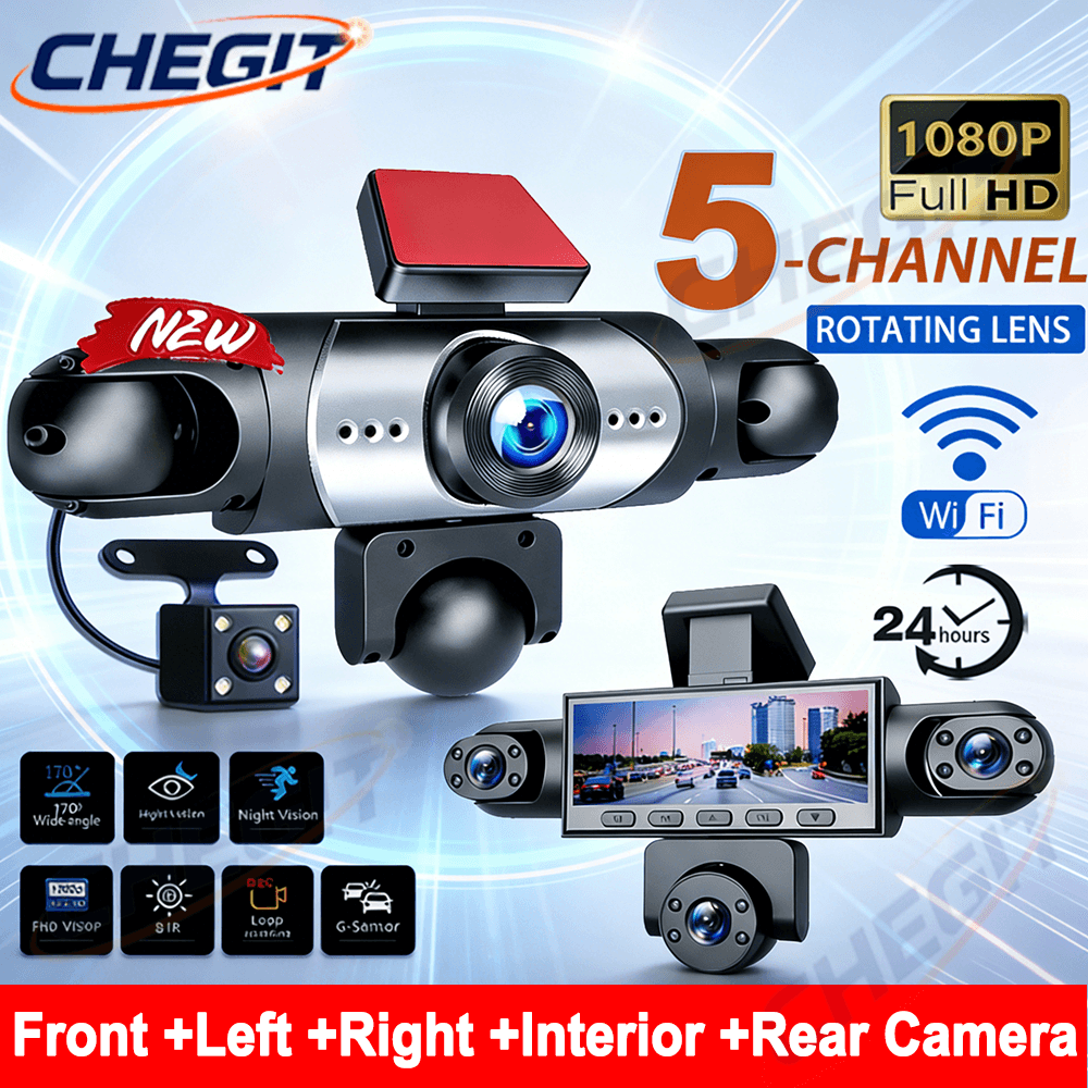 2026 YENİ 3/5 Kameralı Araç DV - Panoramic Dash Cam 360 incelemesi ve fiyatı