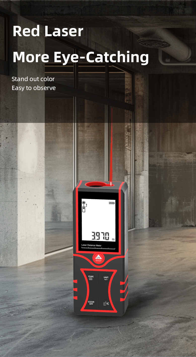 Model GS-16 Endüstriyel Kırmız - Laser Distance Measure incelemesi ve fiyatı