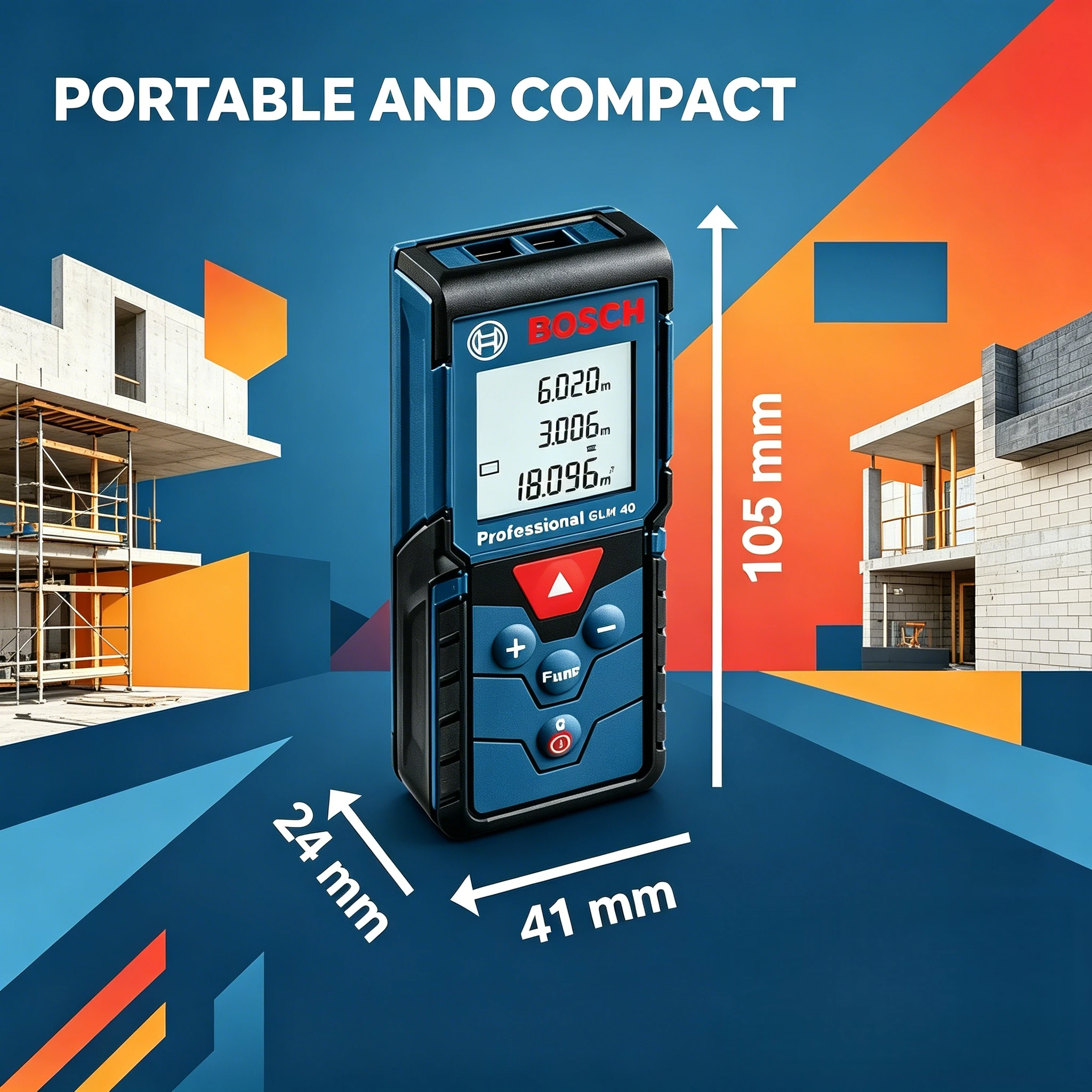 BOSCH GLM 4000 Lazer Mesafe Öl - Laser Distance Measure incelemesi ve fiyatı