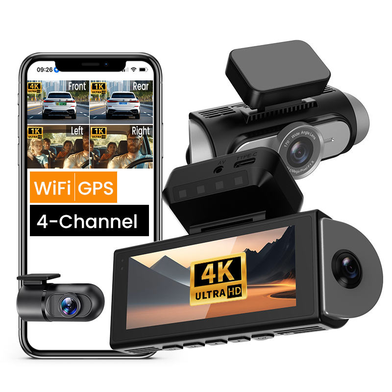 2026 WiFi GPS Araç Kamerası Vi - Panoramic Dash Cam 360 incelemesi ve fiyatı