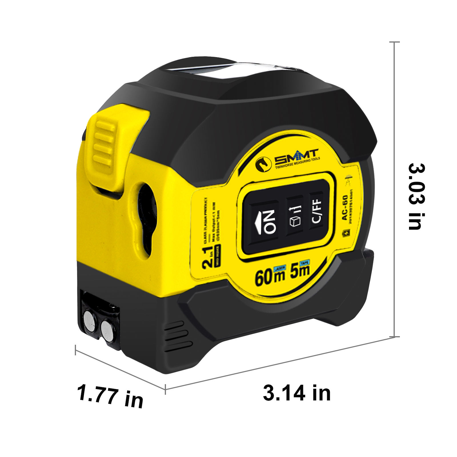 2'si 1 Arada Lazer Mezura 5m 6 - Laser Distance Measure incelemesi ve fiyatı