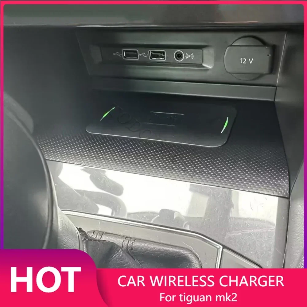 Volkswagen Tiguan MK2 Allspace - Wireless Phone Charger Pad incelemesi ve fiyatı