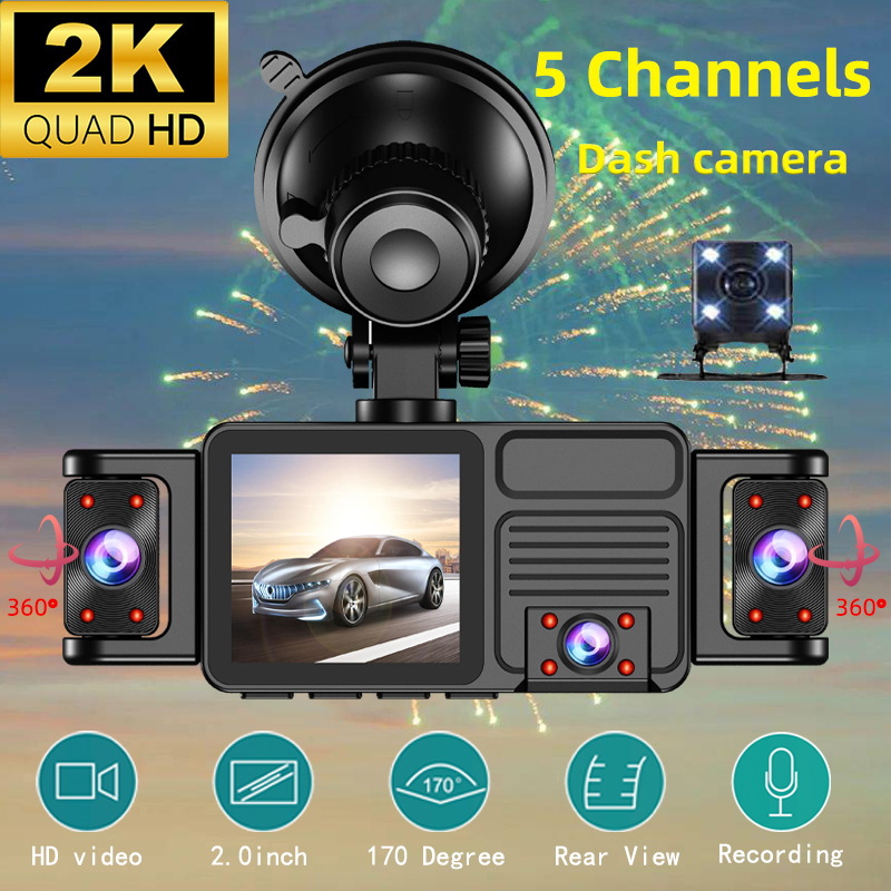 5 Kanal 360 °   Panoramik Araç - Panoramic Dash Cam 360 incelemesi ve fiyatı