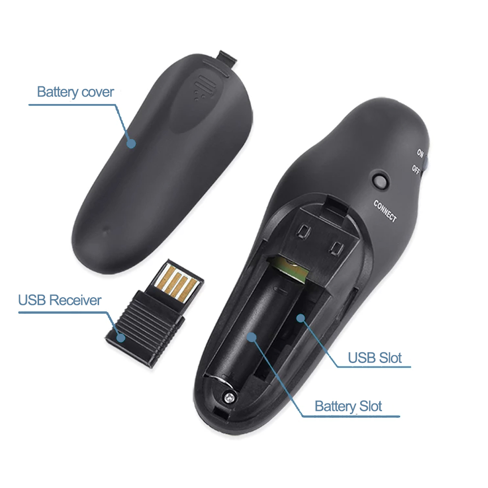 2.4 GHz Kablosuz USB Powerpoin - Laser Pointer Presenter incelemesi ve fiyatı