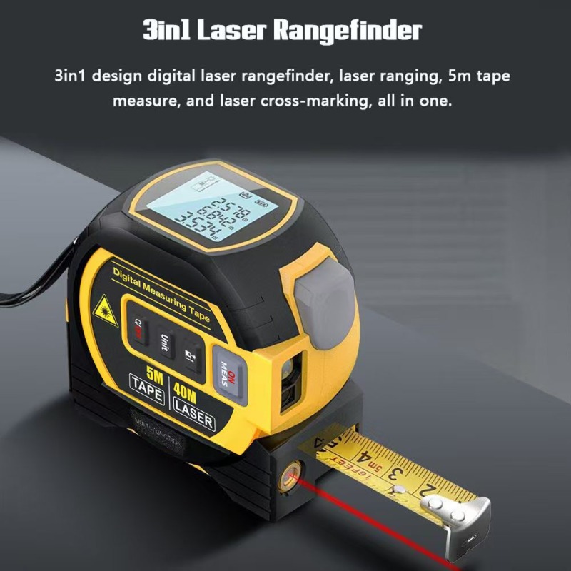 3'ü 1 Arada Lazer Mesafe Ölçer - Laser Distance Measure incelemesi ve fiyatı
